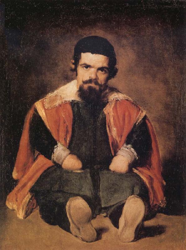 Diego Velazquez A Dwarf Sitting on the Floor Germany oil painting art